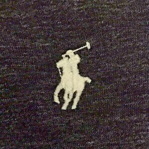 Polo Ralph Lauren Heather Charcoal Women's M 175/96A Short Sleeve Cotton T-shirt